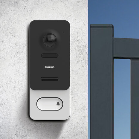 Philips WelcomeEye Wireless intercom met camera + scherm deurbel