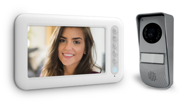 Jaar Blij warmte Avidsen 112266 bedrade intercom met camera | Deurbellen.shop