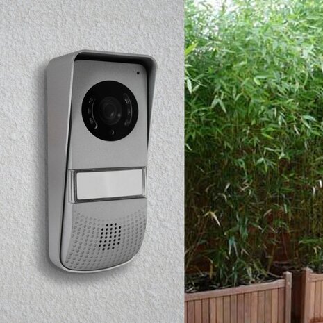 Avidsen 642278 bedrade intercom met camera buiten