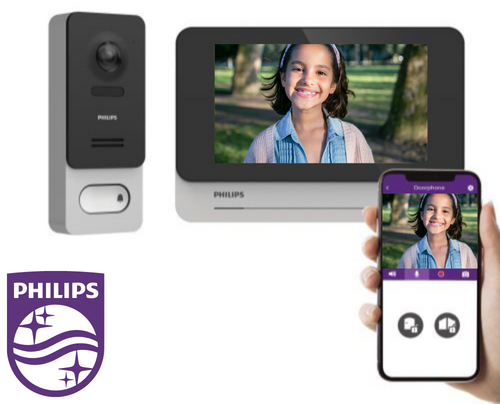 Philips WelcomeEye Wireless intercom met camera + scherm