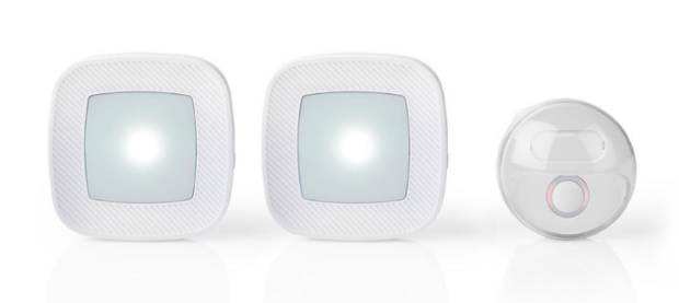 Nedis DOORB220CWT2 draadloze deurbel voor 2 verdiepingen