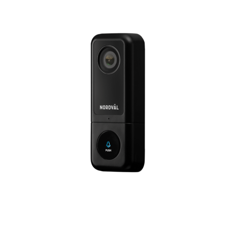 Nordväl SH105 slimme video deurbel 64GB + ontvanger rechterzijde