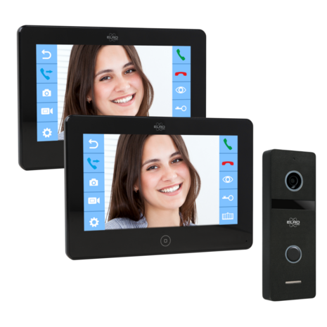Elro Pro Full HD PV40 bedrade intercom met camera voor 1 appartement en extra scherm