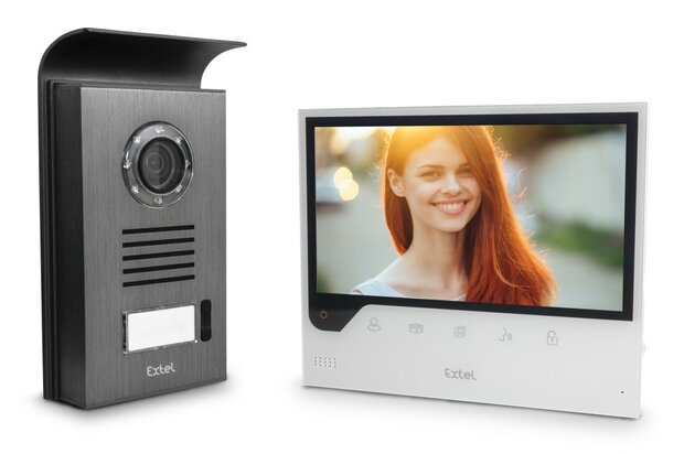 Extel 720308 bedrade intercom met camera + app