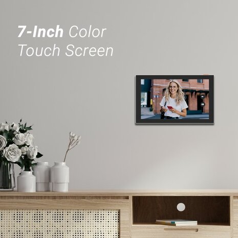 Ezviz HP5 Smart Home bedrade videodeurbel met scherm + app