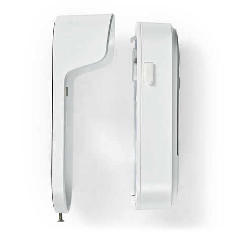 Nedis SmartLife WIFICDP30WT Wi-Fi videodeurbel wit zijkant