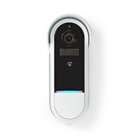 Nedis SmartLife WIFICDP30WT Wi-Fi videodeurbel wit voorkant