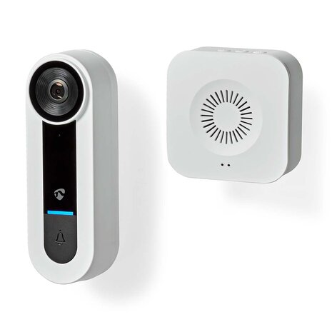 Nedis WIFICDP40CWT SmartLife Wi-Fi videodeurbel + app wit