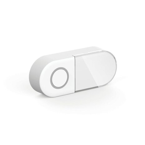 Avidsen Sona-T Plug-In draadloze deurbel met flitslicht op netstroom belknop