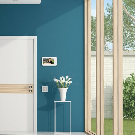 Avidsen Elia Smart 112292 slimme bedrade intercom met camera + app binnenscherm
