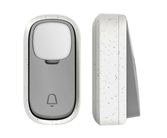 Avidsen 102498 draadloze en kinetische deurbel bamboe