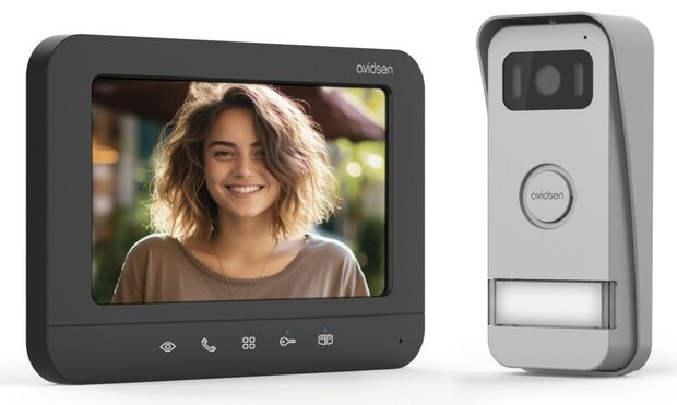 Avidsen 112300 Prima bedrade intercom met camera + scherm