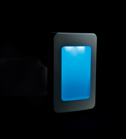 M-E BELL-250 RX draadloze deurbelontvanger met nachtlicht blauw licht