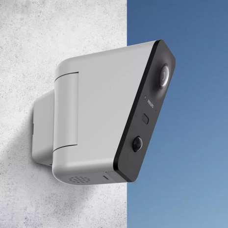 Philips WelcomeEye View Wi-Fi buitencamera FULLHD 2K camera zijaanzicht