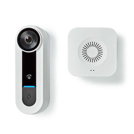Nedis WIFICDP40CWT SmartLife Wi-Fi videodeurbel + app wit