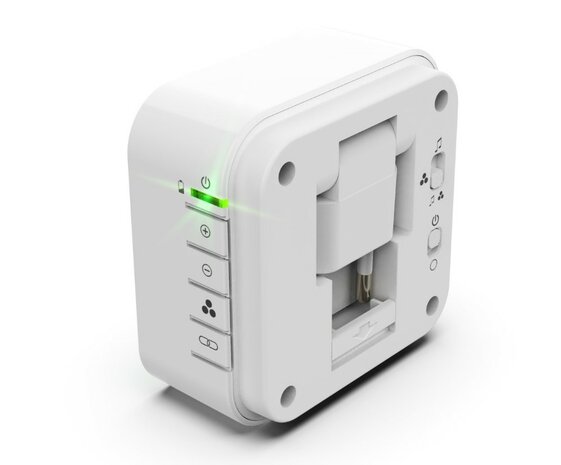 M-E BELL-8010 draadloze bewegingsmelder voor buiten met oplaadbare ontvanger – 300 meter bereik ontvanger