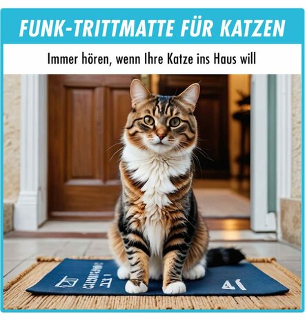 M-E BELL-5774 draadloze sensormat met Wifi ontvanger