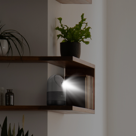 Philips WelcomeEye Look gemotoriseerde Wi-Fi binnencamera 2k met 10 meter nachtzicht