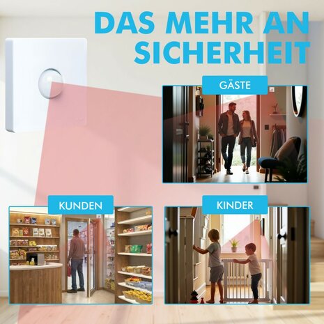 M-E BELL-5804 Wifi draadloze bewegingsmelder + app