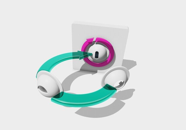 M-E BELL-5804 Wifi draadloze bewegingsmelder + app detectiebegrenzer