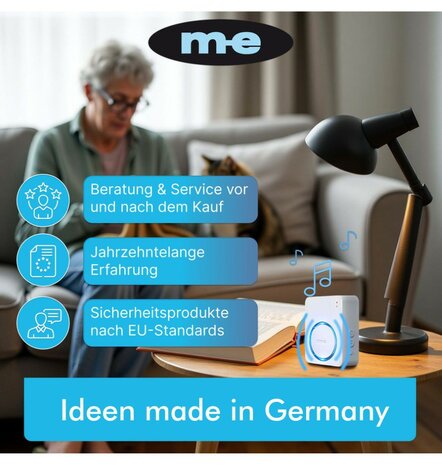 M-E BELL-8121 draadloze bewegingsmelder 300 meter bereik met batterij ontvanger