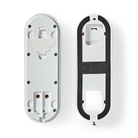 Nedis WIFICDP40CWT SmartLife Wi-Fi videodeurbel + app wit