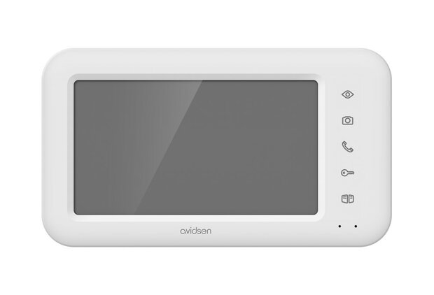 Avidsen 112296 Elia Solar Wave draadloze intercom met camera met scherm op zonne-energie