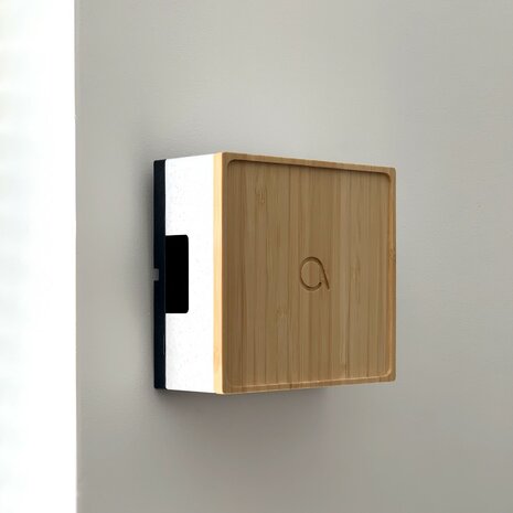 Avidsen 102506 Bamboo Square bedrade deurbel ontvanger