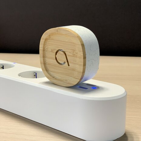 Avidsen 102502 draadloze en kinetische deurbel bamboe met usb-ontvanger