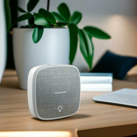 Thomson 513134 draadloze deurbel met kinetische knop en batterij ontvanger