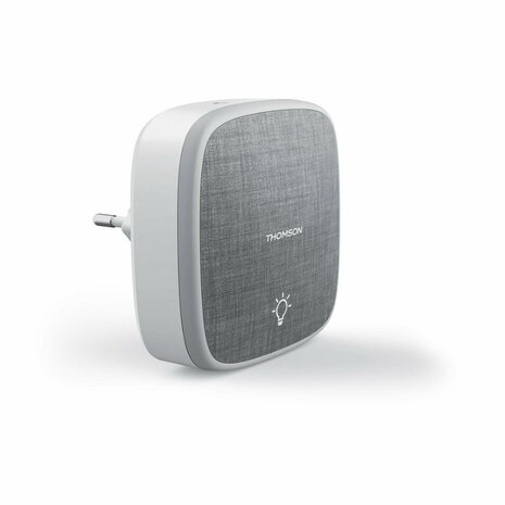 Thomson 513133 draadloze deurbel met kinetische knop en plug-in ontvanger stopcontact