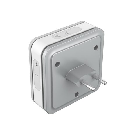 Philips WelcomeBell 300 plugin draadloze deurbel 531015 stekker ontvanger