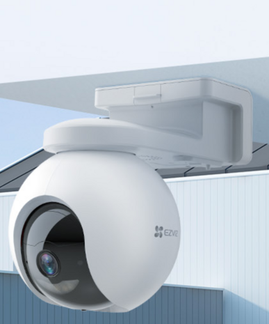 Ezviz HB8 eLife 2K+ oplaadbare batterijgevoede draaibare wifi-camera voor buiten hangend