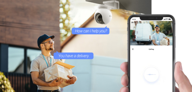 Ezviz HB8 eLife 2K+ oplaadbare batterijgevoede draaibare wifi-camera voor buiten