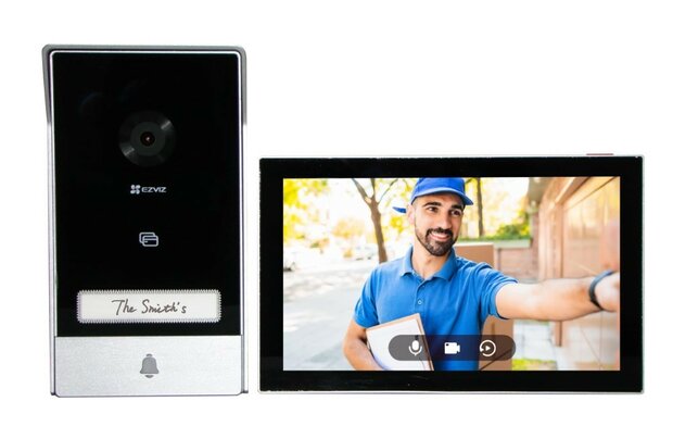 Ezviz TP7 Smart Home 2K bedrade videodeurbel met scherm + toetsenbord