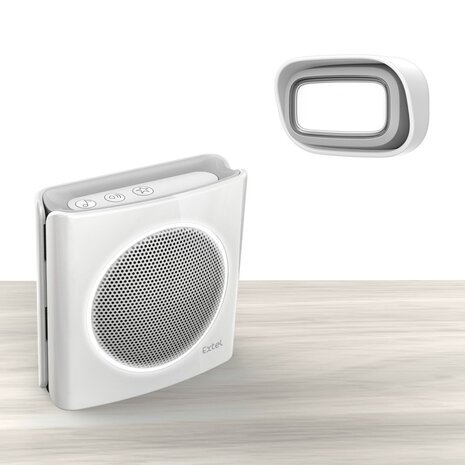 Extel diBi flash white draadloze deurbel 081735