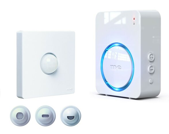 M-E BELL-8121 draadloze bewegingsmelder 300 meter bereik met batterij ontvanger