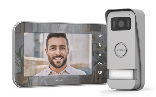 Avidsen MAYA 112291 bedrade videodeurbel met spiegeleffect