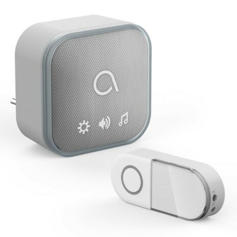 Avidsen Sona-T Plug-In draadloze deurbel met flitslicht op netstroom