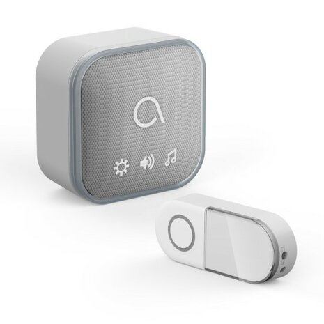 Avidsen Sona T Battery draadloze deurbel met flitslicht op batterijen