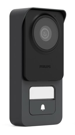 Philips WelcomeEye Connect 3K bedrade deurbel met camera buitenunit