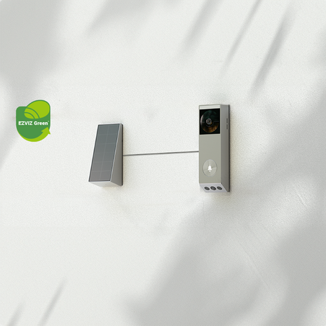 Ezviz EP3x Pro slimme videodeurbel op batterijen met zonnepaneel 2K