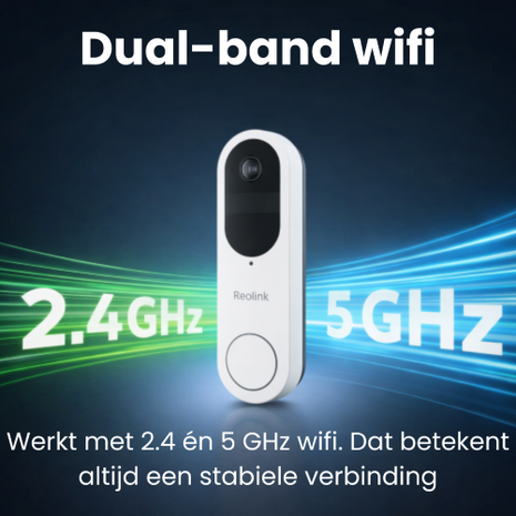Reolink deurbel Dual Band Wifi