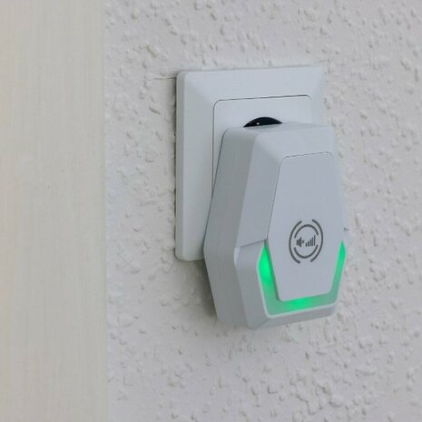 Pilota Porta draadloze deurbel 400 meter bereik flitslicht ontvanger