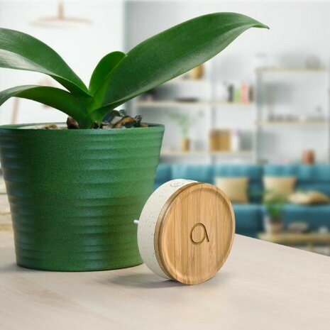 Avidsen 102498 draadloze en kinetische deurbel bamboe 2 beldrukkers + 2 ontvangers