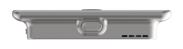 Ezviz DP2C draadloze digitale deurspion met camera en scherm zilver onderzijde scherm