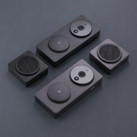 Aqara Smart Video Doorbell G4 - bedrade & draadloze videodeurbel met gong - zwart