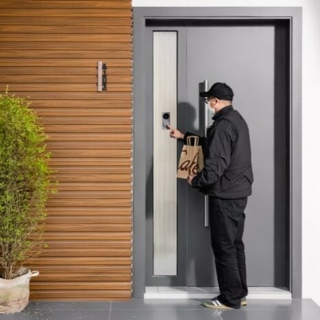 Aqara Smart Video Doorbell G4 - bedrade & draadloze videodeurbel met gong - zwart