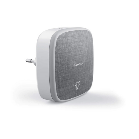 Thomson 513133 draadloze deurbel met kinetische knop en plug-in ontvanger