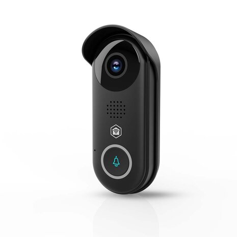 Nedis SmartLife WIFICDP11BK bedrade&nbsp;slimme Wi-Fi videodeurbel